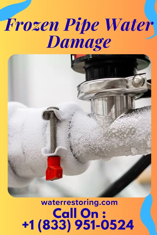 Frozen Pipe Water Damage in Fairfield, OK